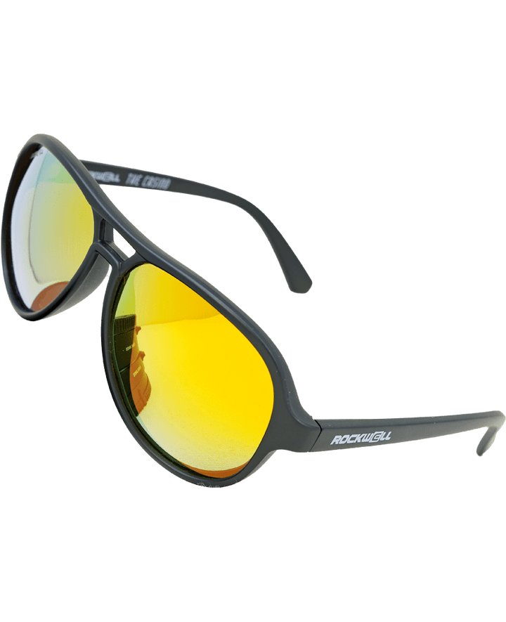 Casino (Black/Yellow Mirror Polarized Lens