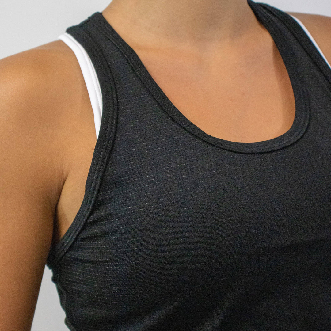 Senita Athletics - Essential Short Seamless Tank (T1098BK)