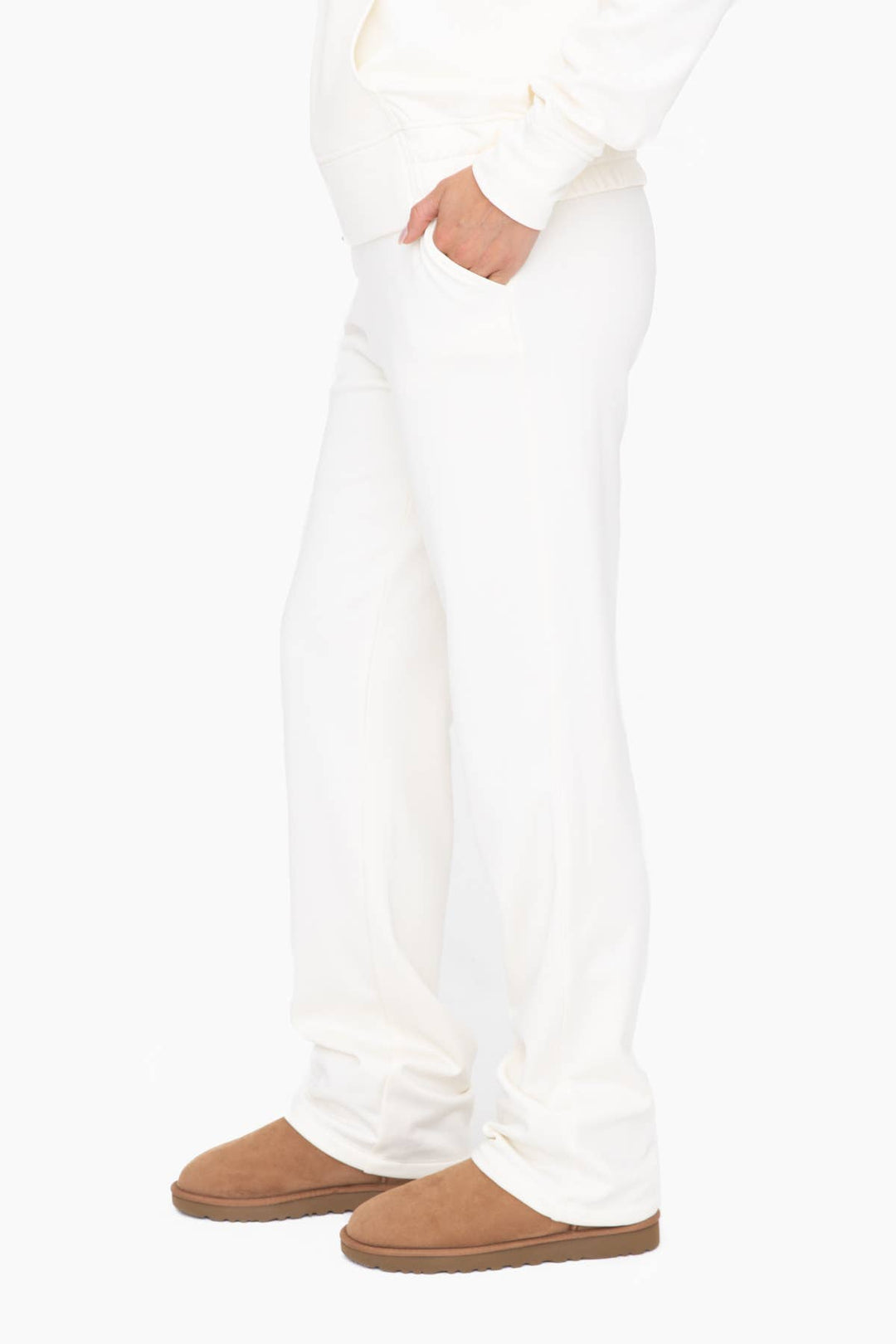 Mono B - Micro Fleece Wide Leg Pant (KP11919)