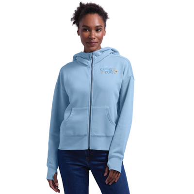 Caring for a Cure- Women's Willow Full Zip Hoodie (5629)