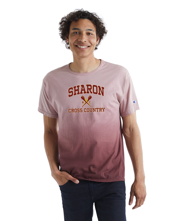 Camiseta unisex clásica con teñido por inmersión de Sharon Cross Country Champion (CD100D)