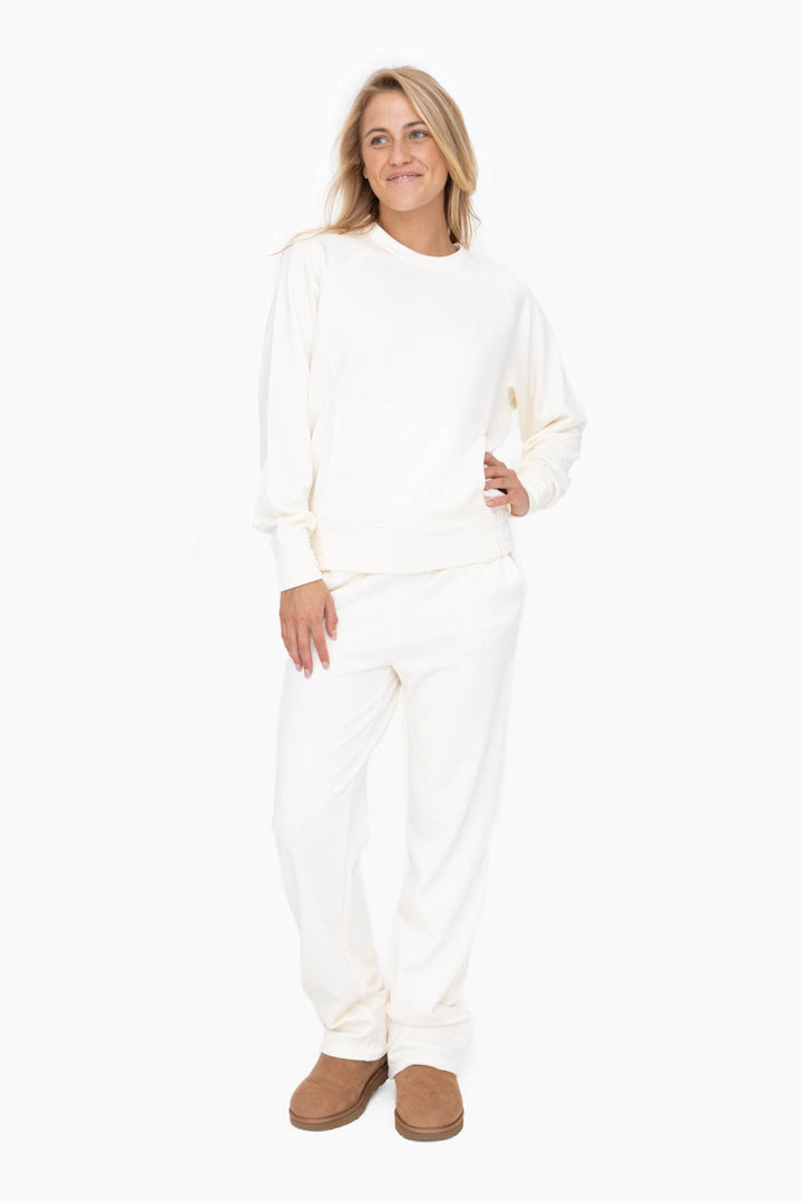 Mono B - Micro Fleece Wide Leg Pant (KP11919)