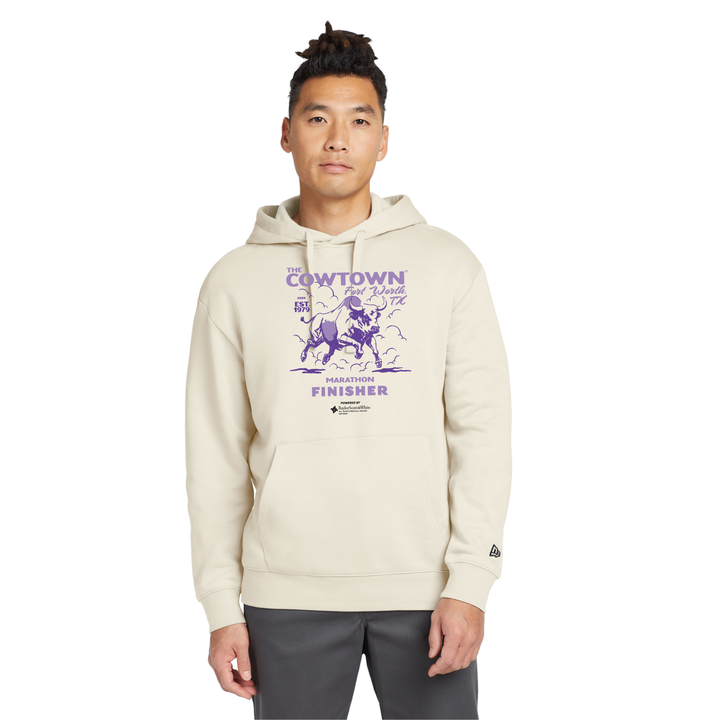 Cowtown Marathon Finisher - Heritage Fleece Pullover Hoodie (NEA525)