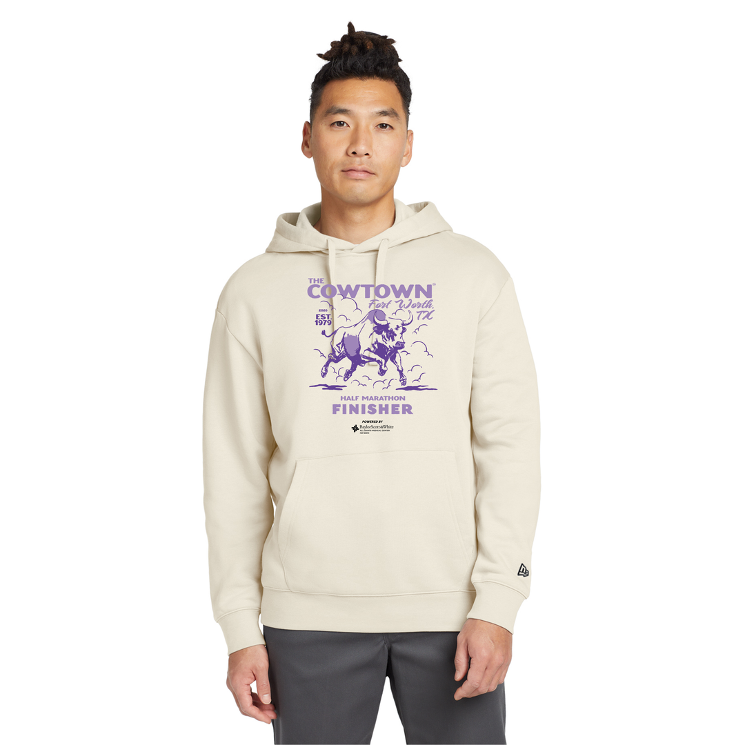Cowtown Marathon Finisher - Heritage Fleece Pullover Hoodie (NEA525)
