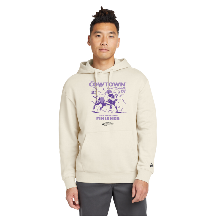 Cowtown Marathon Finisher - Heritage Fleece Pullover Hoodie (NEA525)