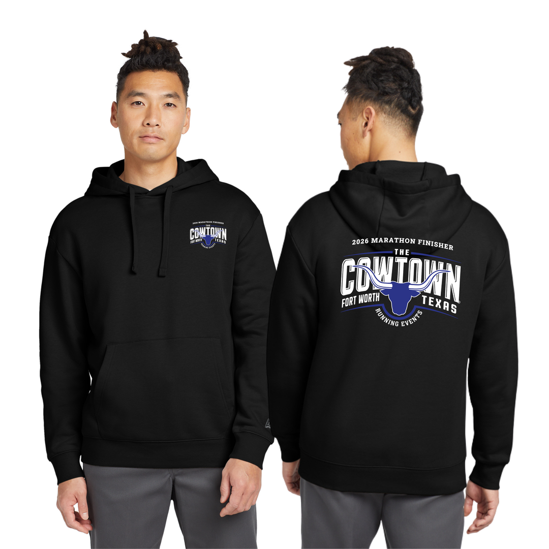 Cowtown Marathon Finisher - Heritage Fleece Pullover Hoodie (NEA525)