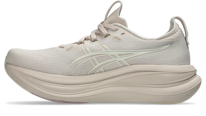 ASICS GEL-NIMBUS 28 Ancho para Mujer - AVENA SUAVE/CREMA