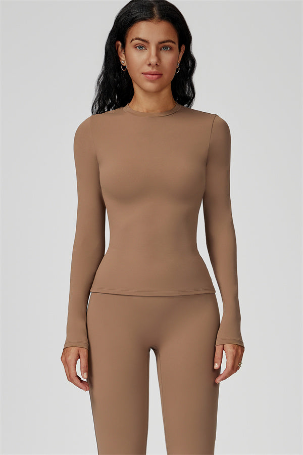 The Oasis Long Sleeve T-shirt Flared Leggings 2-Piece Set