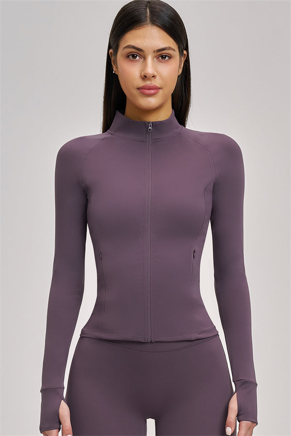 The Swoon Jacket Sports Bra Flared Leggings 3-Piece Set