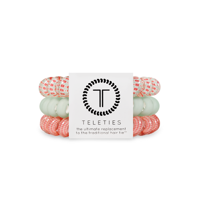 TELETIES - Espiral de pelo | Grande | Coral calmante