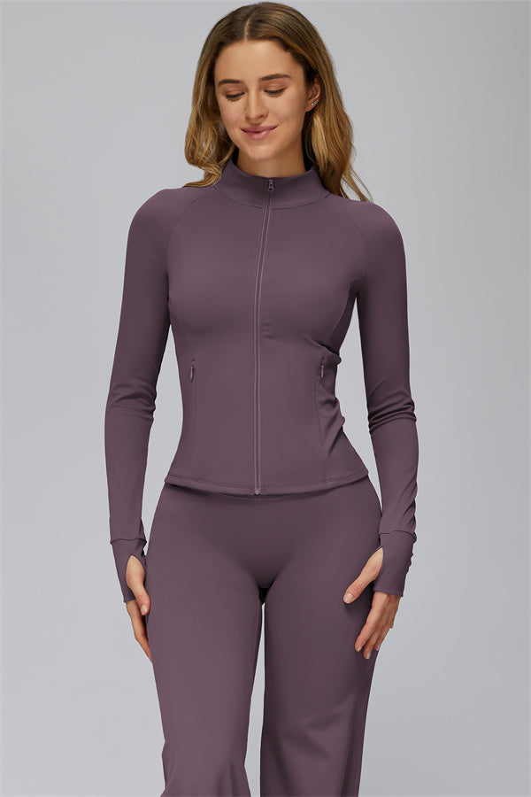 The Radiance Pure Zip Jacket