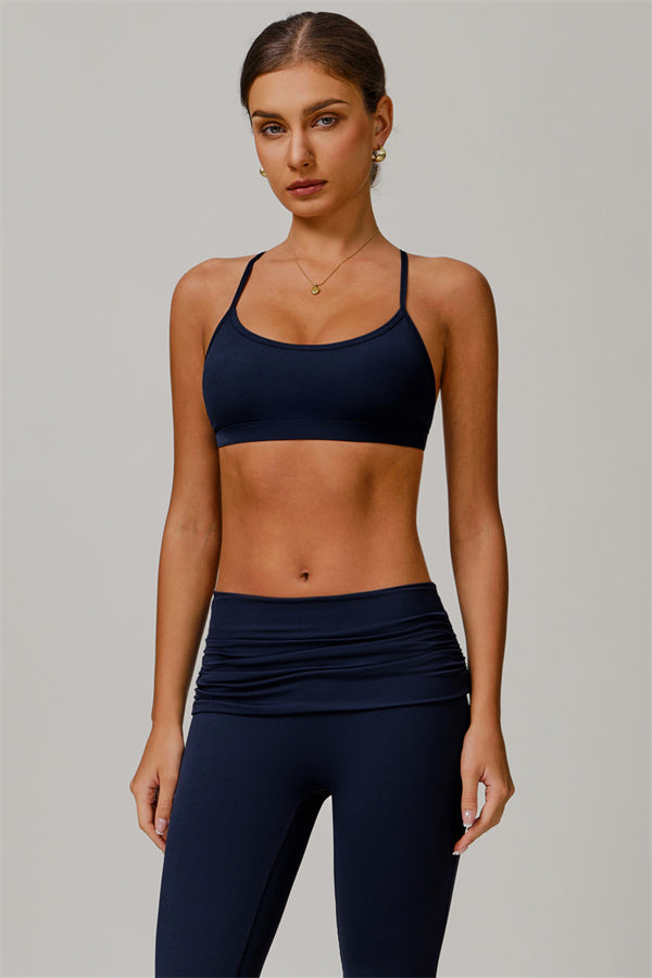 The Juno Star Sports Bra Flared Leggings 2-Piece Set