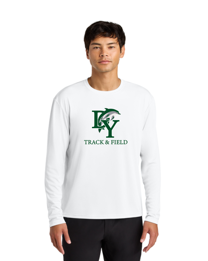 Dennis Yarmouth Track & Field and Cross Country - Camiseta de manga larga refrescante para adultos (A4N3165)