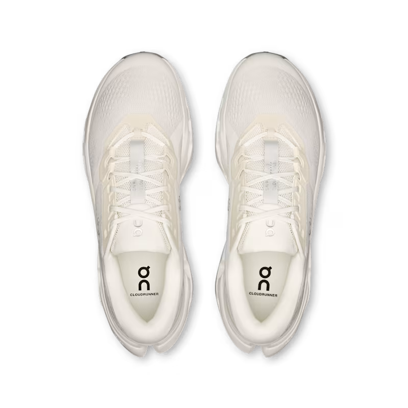 Cloudrunner 3 Wide para hombre - Blanco glaciar