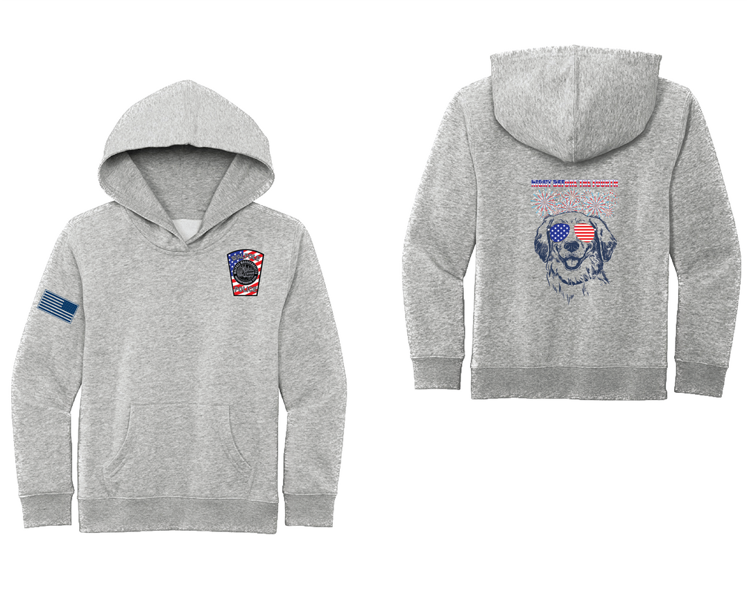 WPD NIGHT BEFORE THE 4TH YOUTH Fleece Hoodie (DT6100Y)