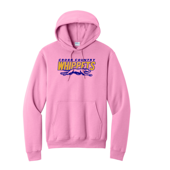 Downingtown West XC - Unisex Fleece Pullover Hooded Sweatshirt (PC78H)