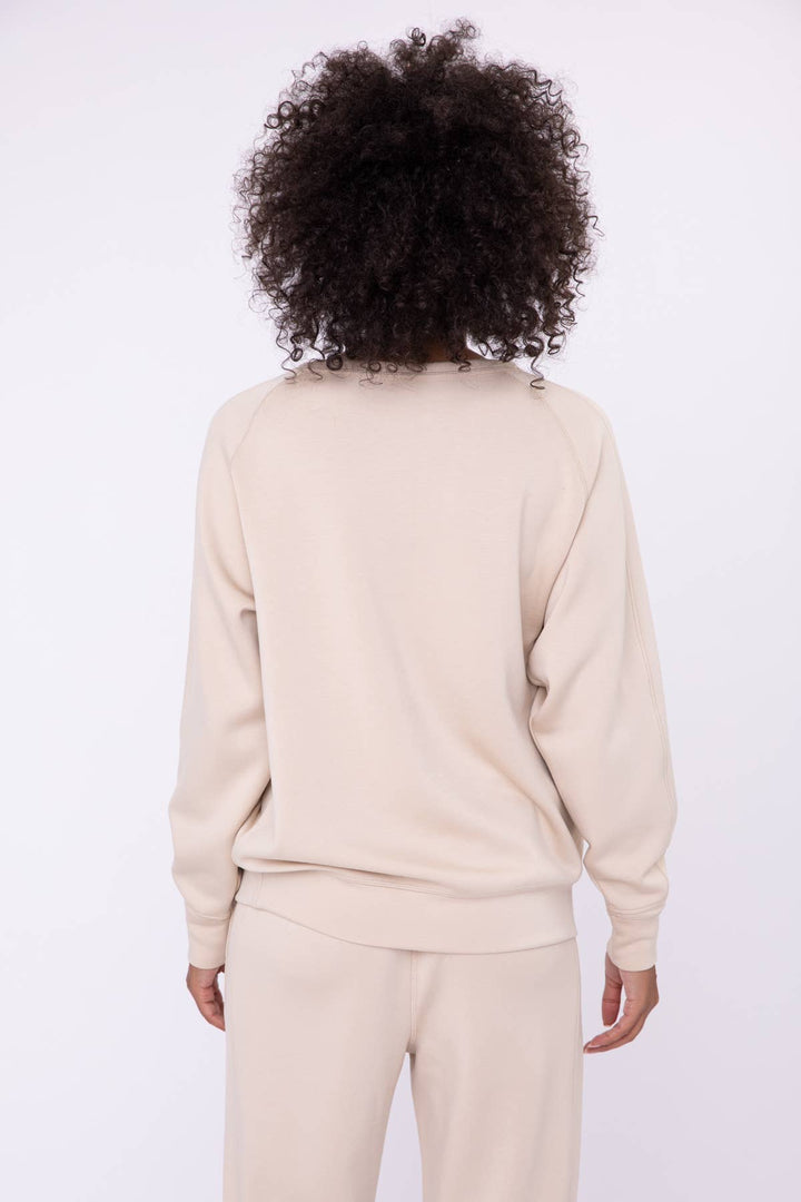 Mono B - Elevated Crew Neck Pullover