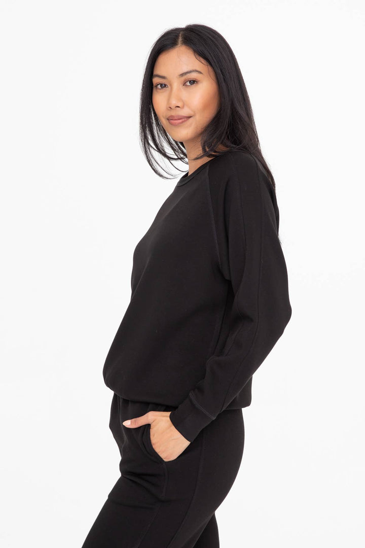 Mono B - Elevated Crew Neck Pullover