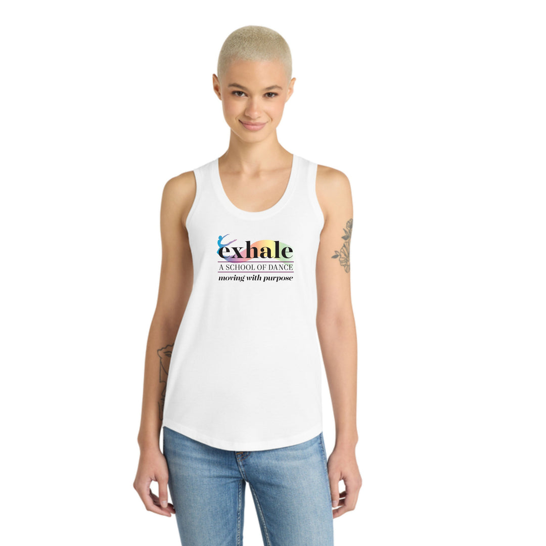 Exhale School of Dance - Women’s Tri® Racerback Tank (DM138L)