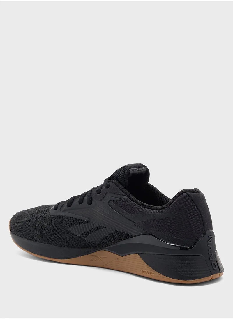 Reebok Mens Nano X4- Black / Brown
