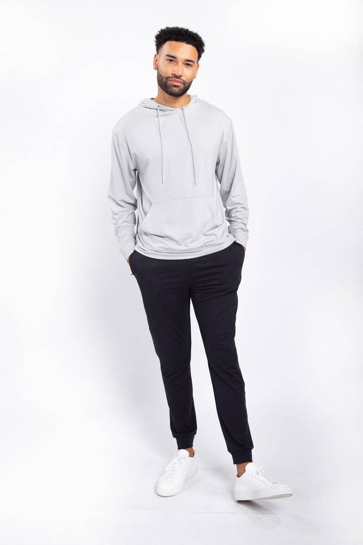 Mono B -  Classic-Fit Hoodie Pullover - MEN