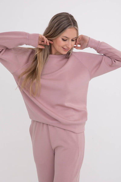 Mono B - Jersey de cuello redondo elevado
