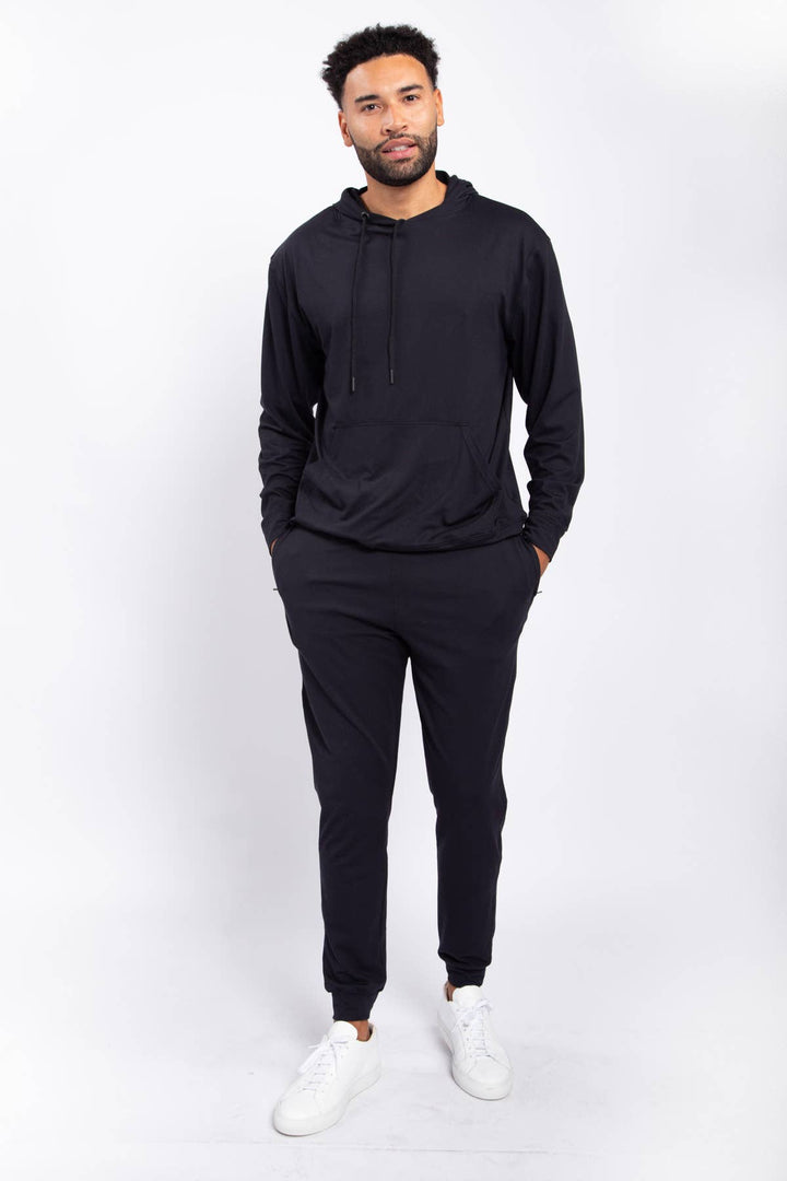 Mono B -  Classic-Fit Hoodie Pullover - MEN