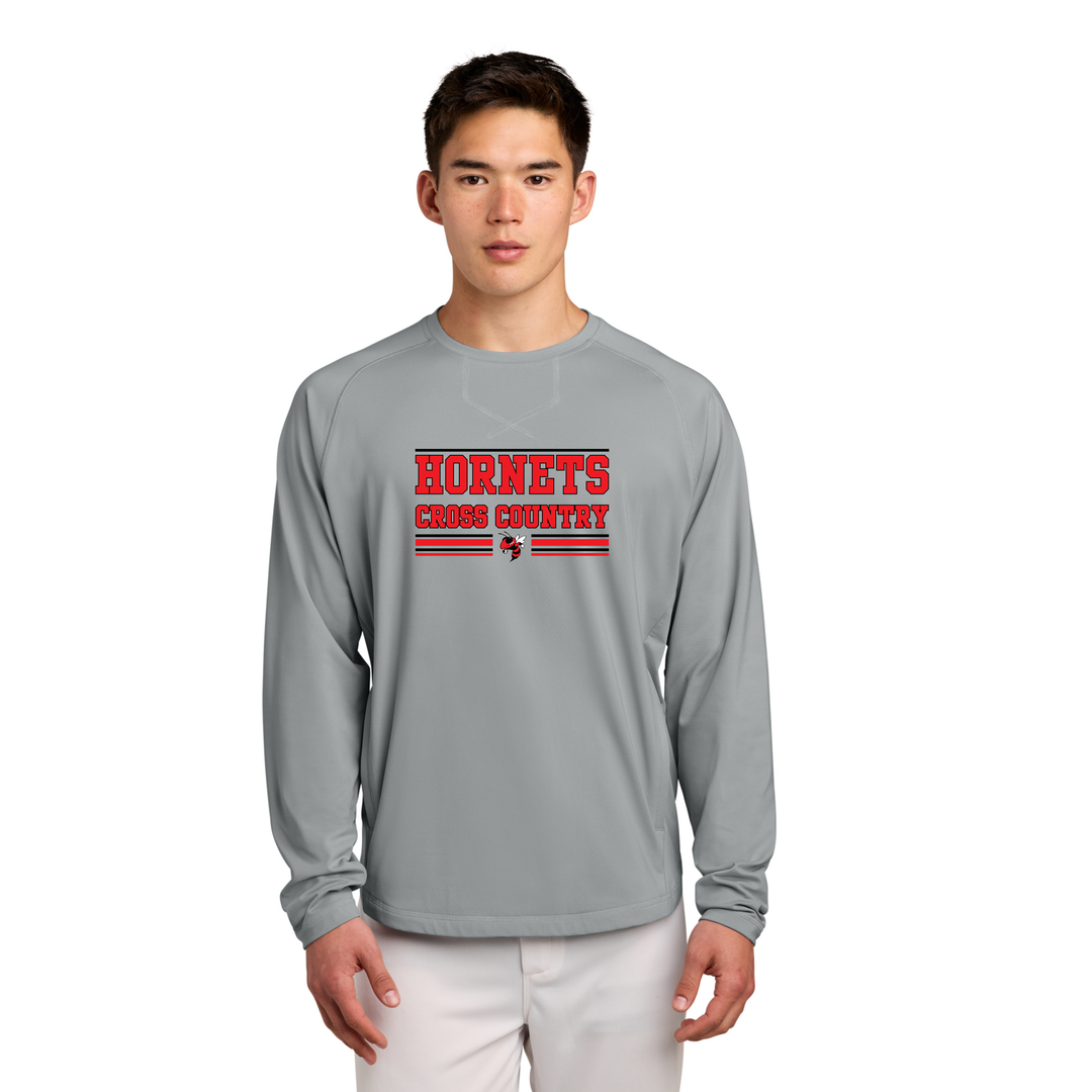 Branford Cross Country- Stretch Pocketed Crewneck (ST859)