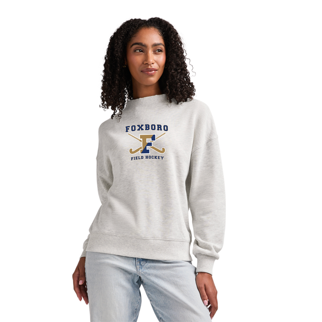 Foxboro Field Hockey-Charles River Apparel Women's Willow Mock Neck (5726)