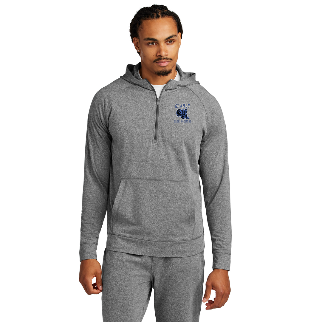Granby Cross Country - Stretch 1/2-Zip Hoodie (ST856)