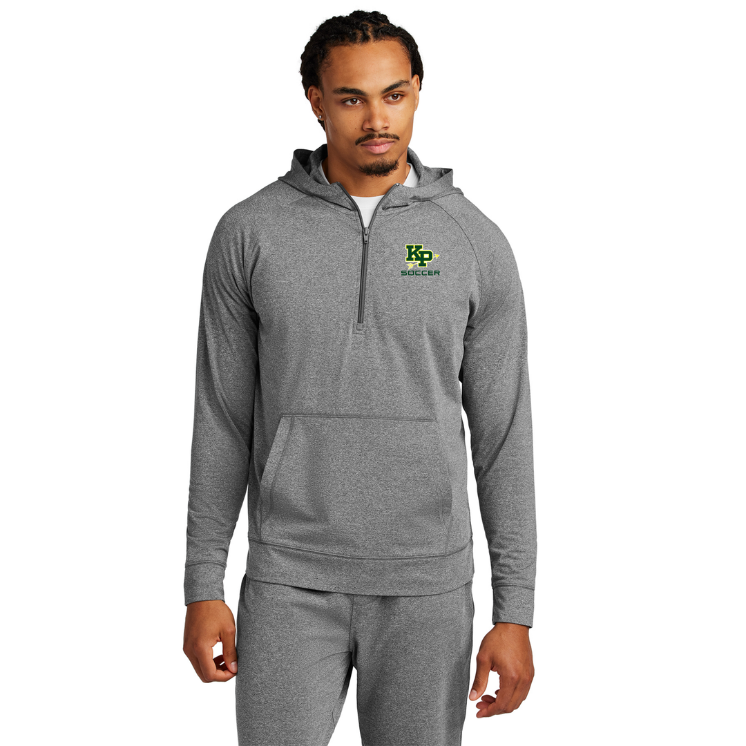 King Philip Boys Soccer - Stretch 1/2-Zip Hoodie (ST856)