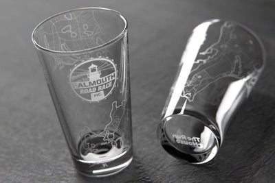 Official "Falmouth Road Race Inc" 16 oz. Pint Glass- 50021