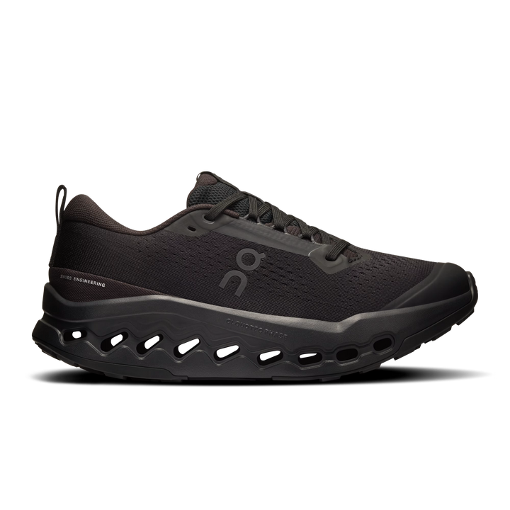 ON Cloudsurfer Trail 2 para mujer - Negro Negro
