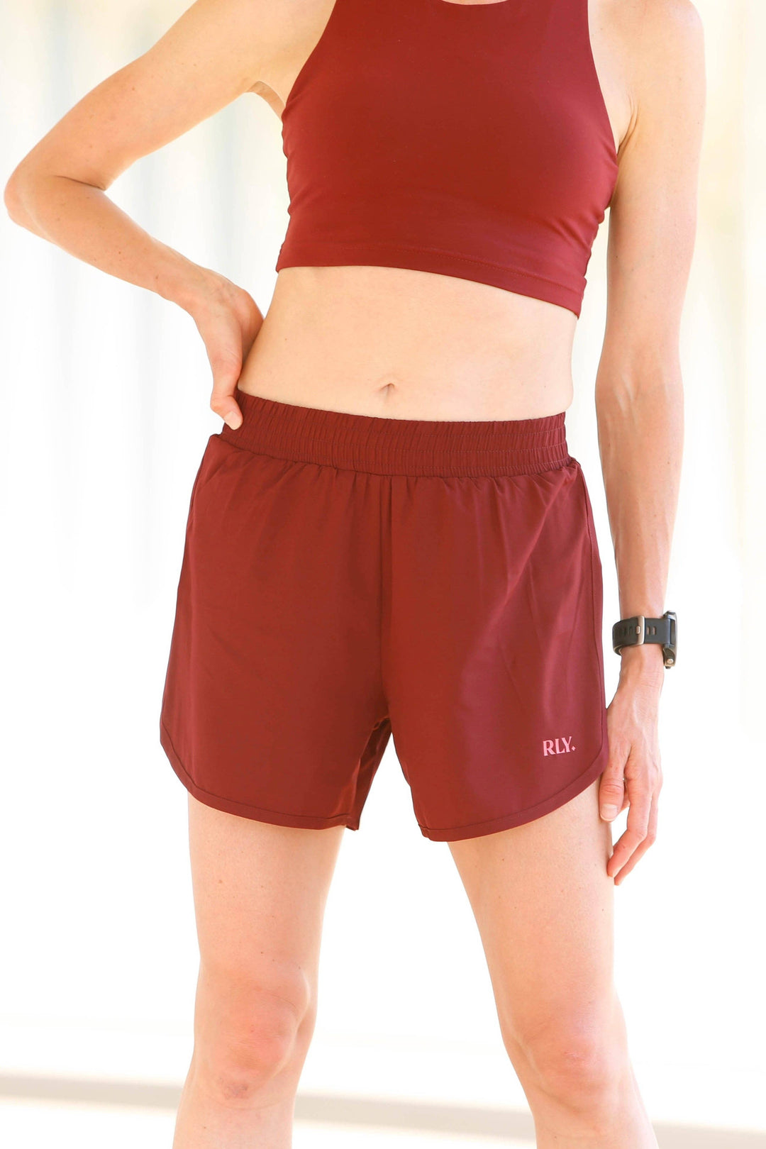 Pantalones cortos Schenley Run 2.0 para mujer de Relay Active