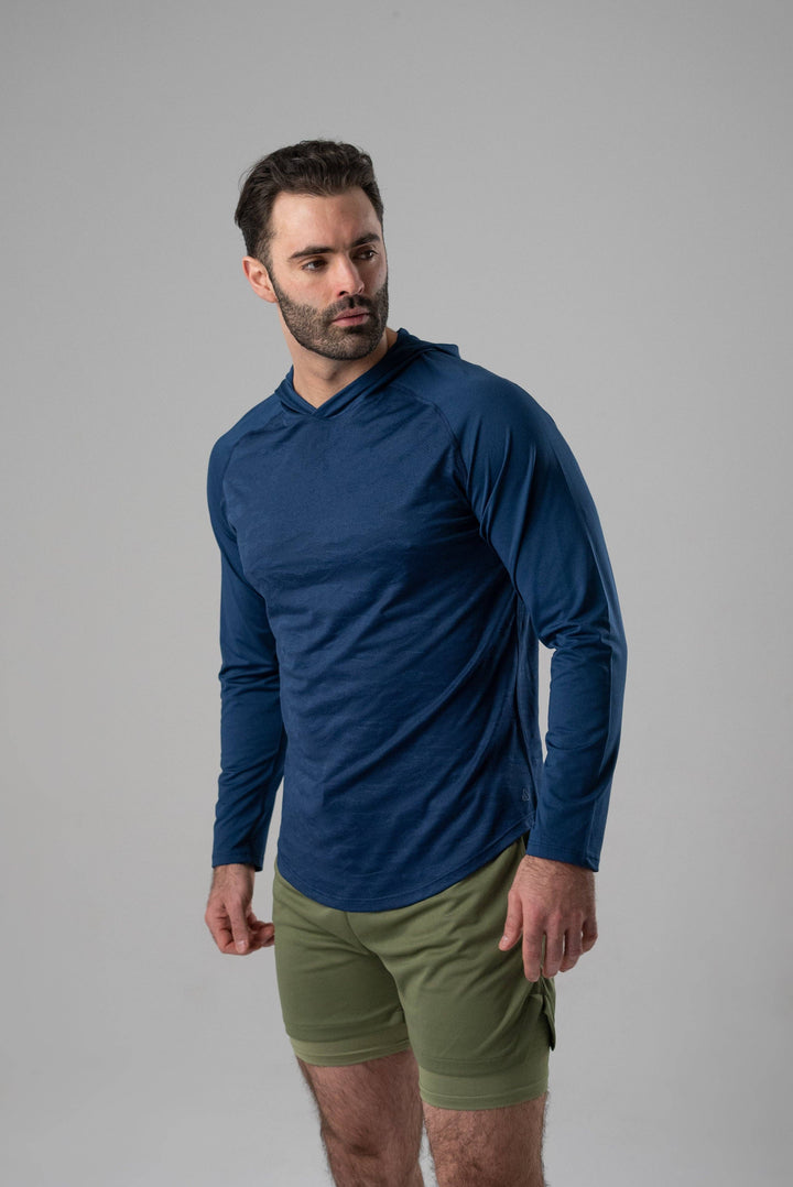 Alyth Active - Brilliant hooded long sleeve shirt MEN