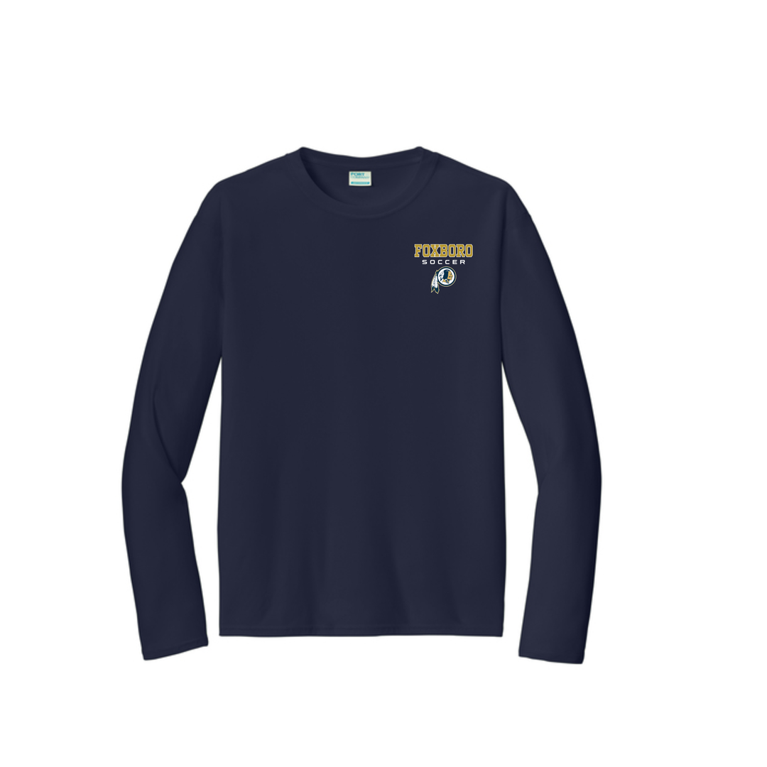 Foxboro Boys Soccer - Long Sleeve Performance Tee (PC380LS)