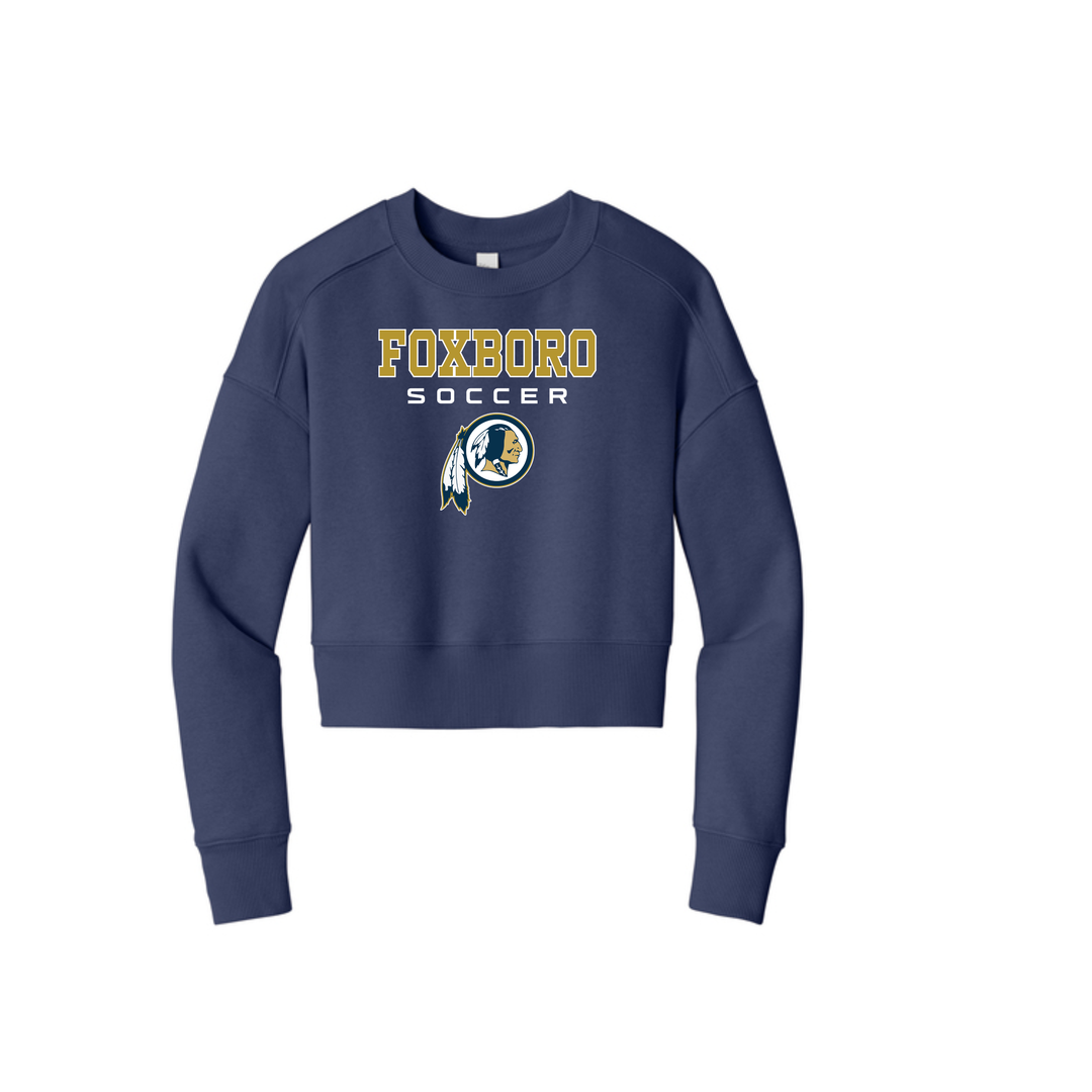 Camiseta corta de polar Foxboro Boys Soccer para mujer (DT1105) 