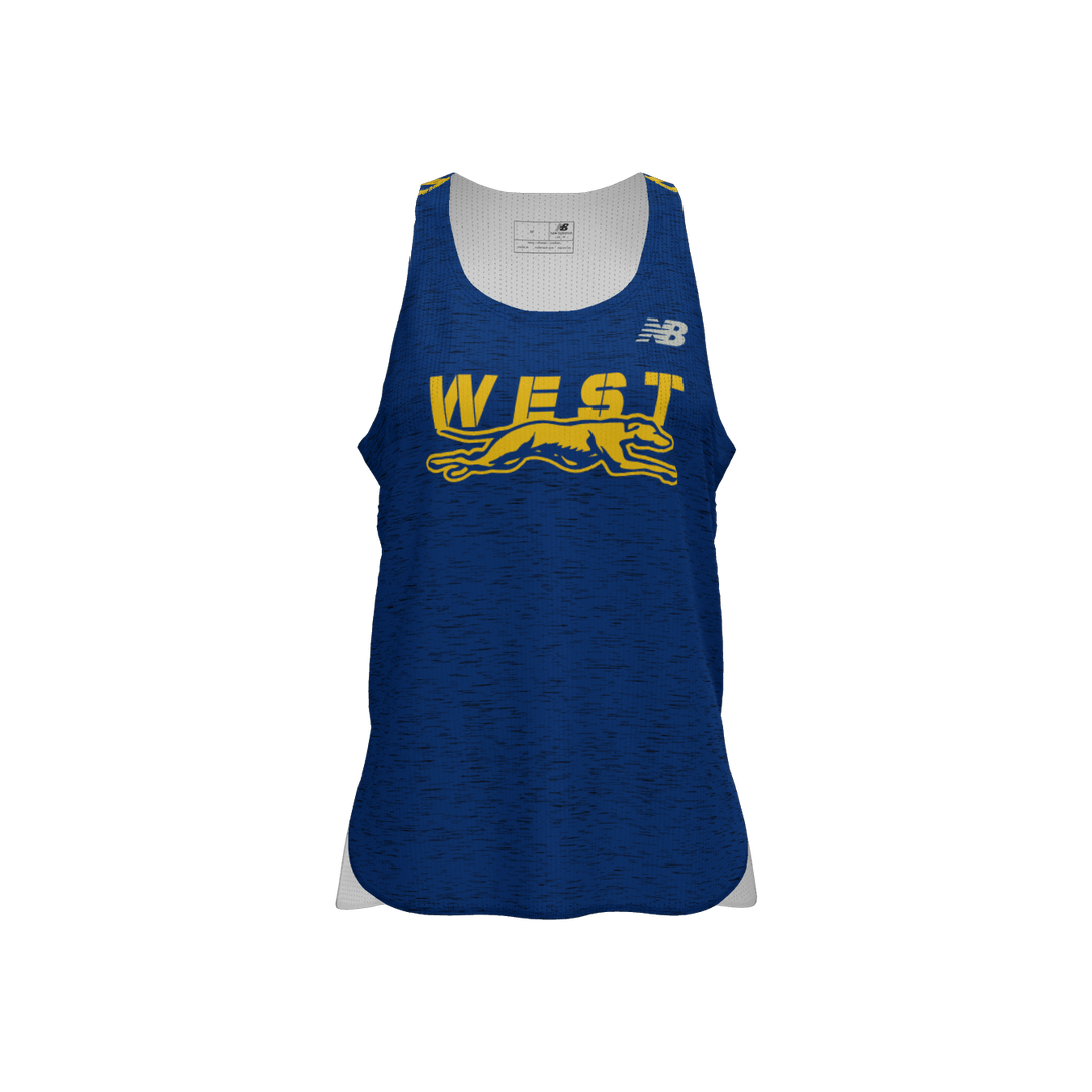 Downingtown West - Camiseta sin mangas Achieve para mujer (TFWT982)