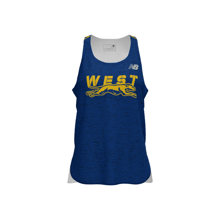 Downingtown West - Camiseta sin mangas Achieve para mujer (TFWT982)