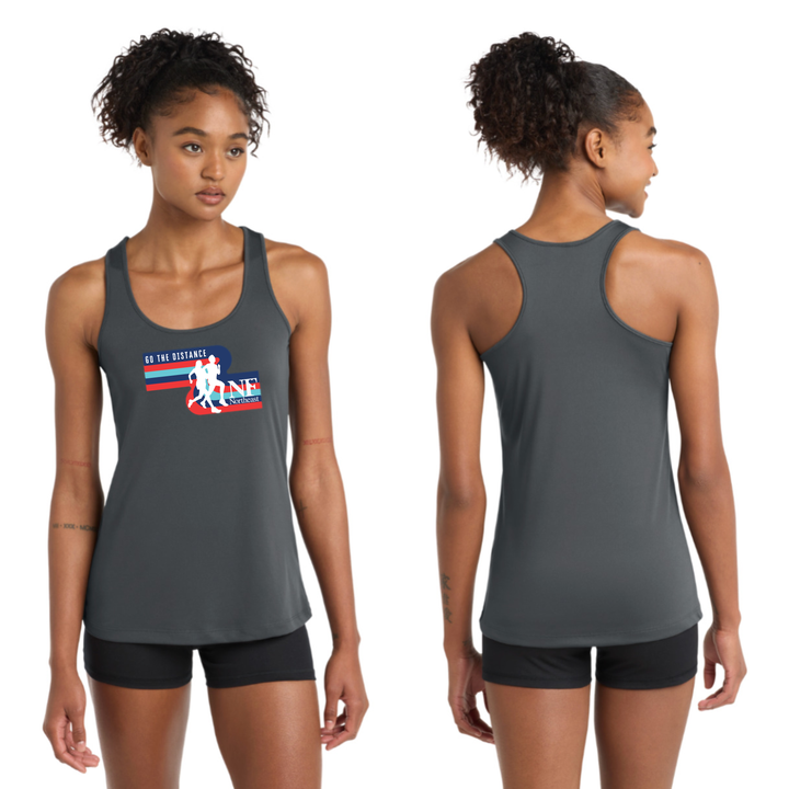 Impact Running Club - Camiseta de tirantes para competición masculina (ST356)