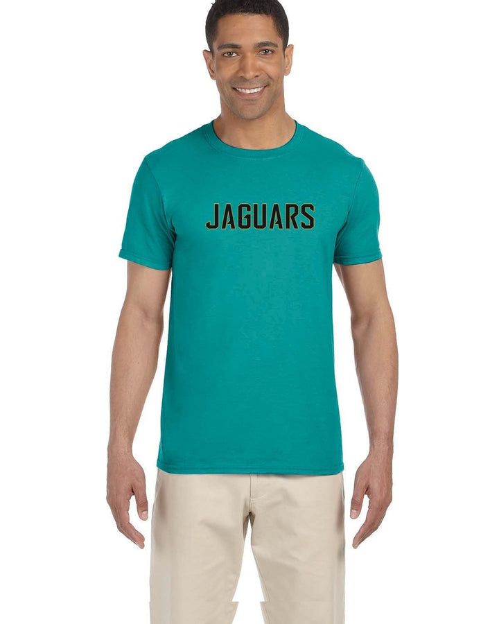 Camiseta Gildan Softstyle® para adultos de los Jaguars Flag Football (G640)