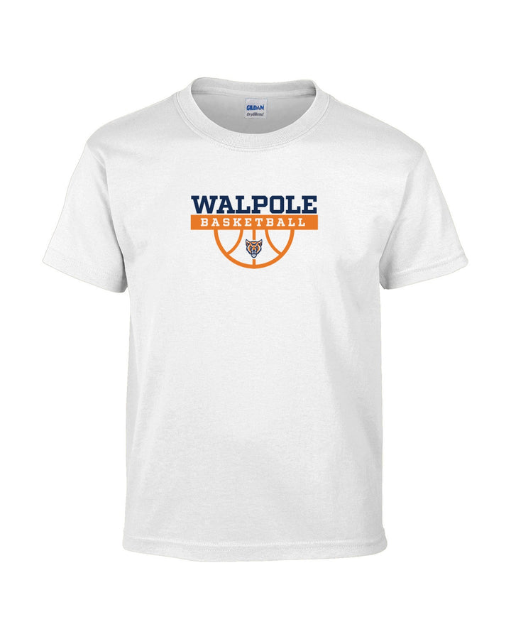 Camiseta de baloncesto juvenil Walpole Gildan Youth, 50/50 (G800B)