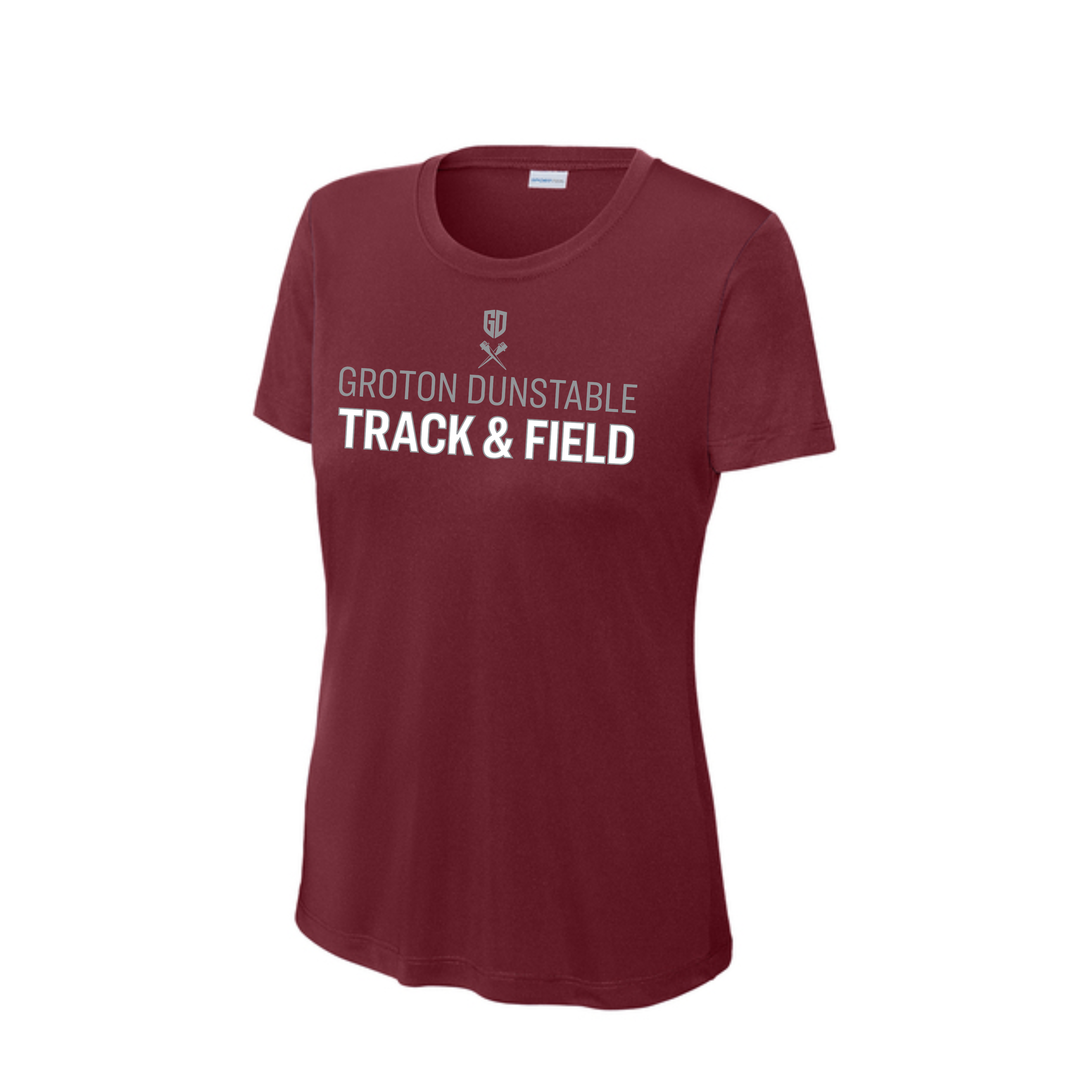 Groton Dunstable Track & Field - Women's Performance Tee (LST350)