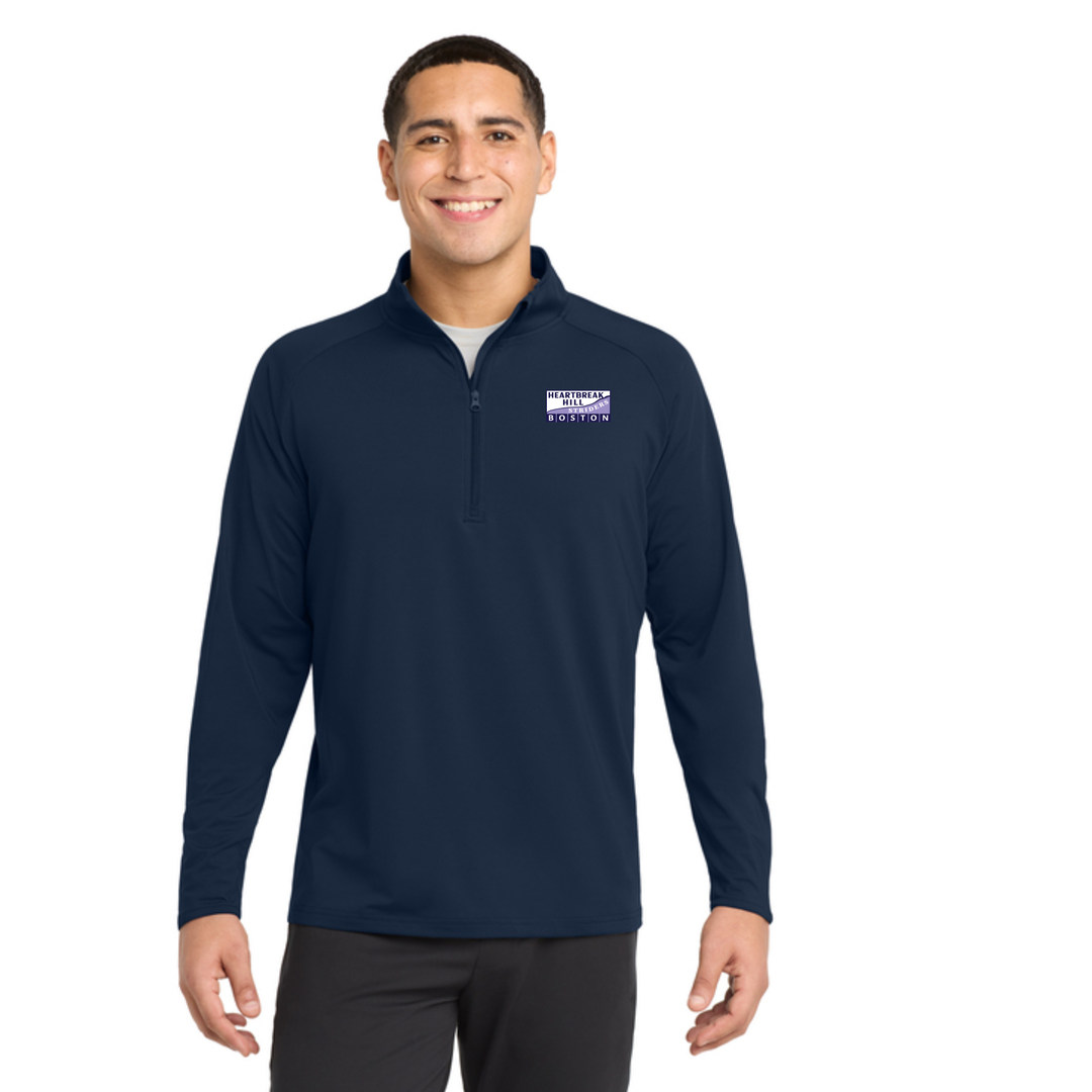 Heartbreak Hill Striders - Mens 1/4-Zip Pullover (ST850)