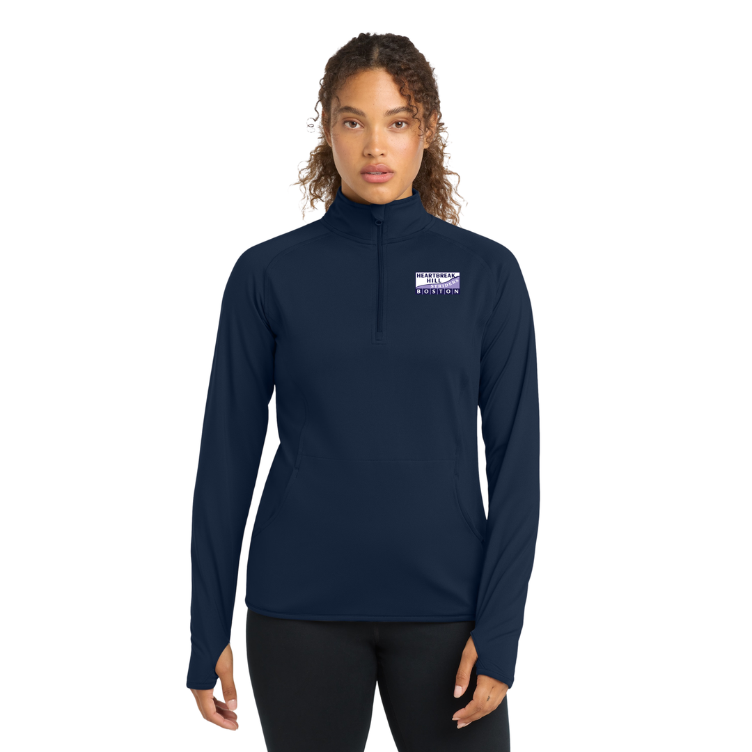 Heartbreak Hill Striders - Women's 1/4-Zip Pullover (LST850)