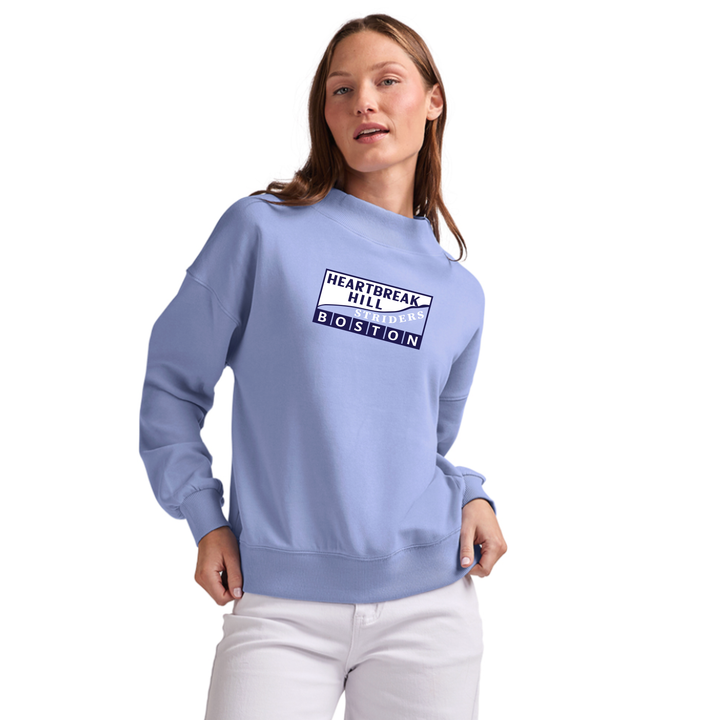 Heartbreak Hill Striders - Charles River Apparel Women's Willow Mock Neck (5726)