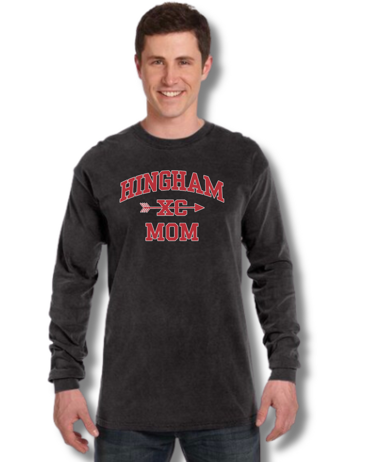 Hingham Cross Country Mom & Dad Adult Heavyweight Long Sleeve (C6014)