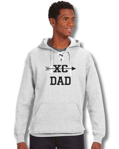 Sudadera con capucha y encaje deportivo para mamá y papá de Cross Country de MSTCA (JA8830)