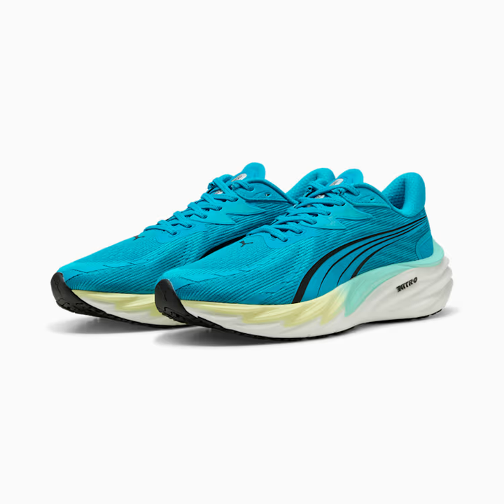 PUMA Mens Velocity Nitro 4 - SPEED BLUE-GOLD MOON