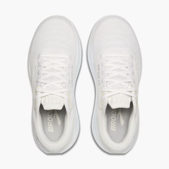 Brooks Ghost Max 3 para mujer (ancho) - Blanco/Blanco